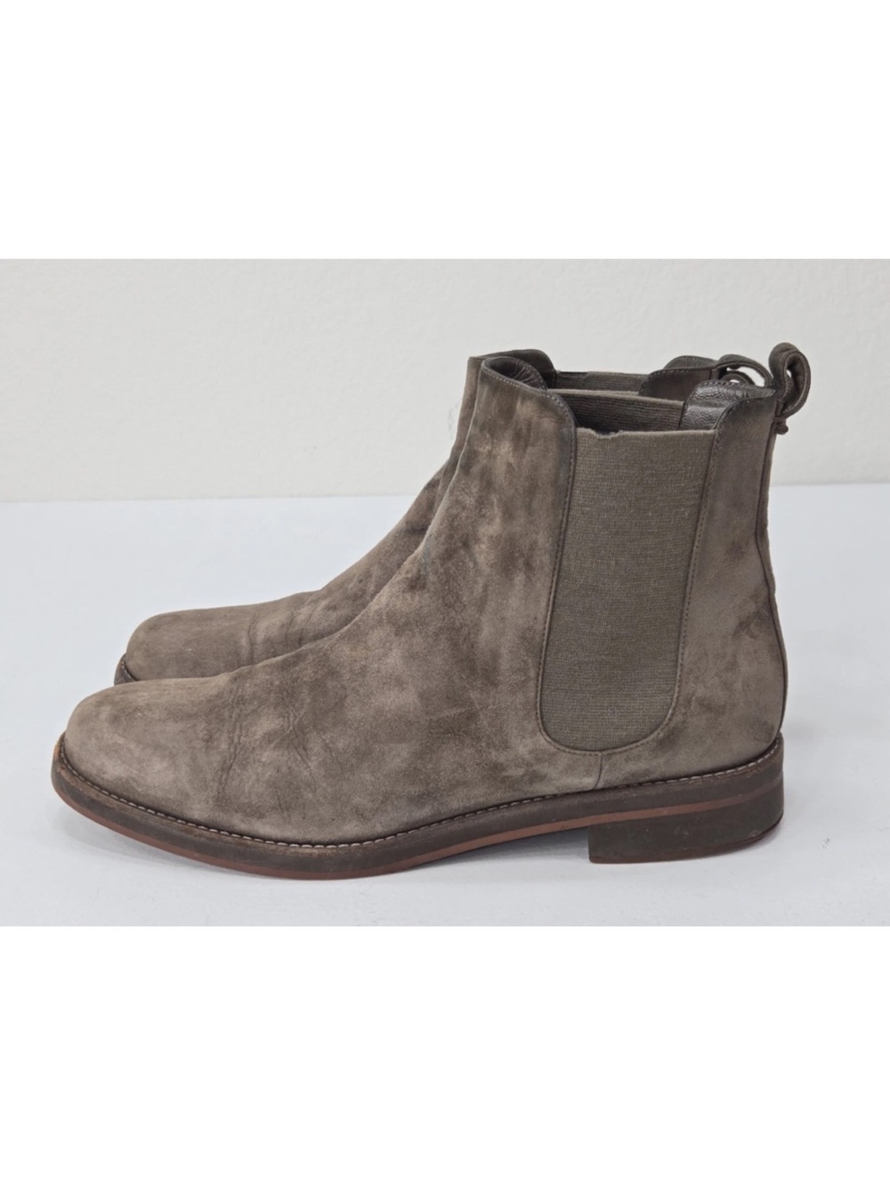 Loro Piana Montrond Chelsea Boot Brown Suede Size 38.5 Womens READ. - Picture 3 of 14